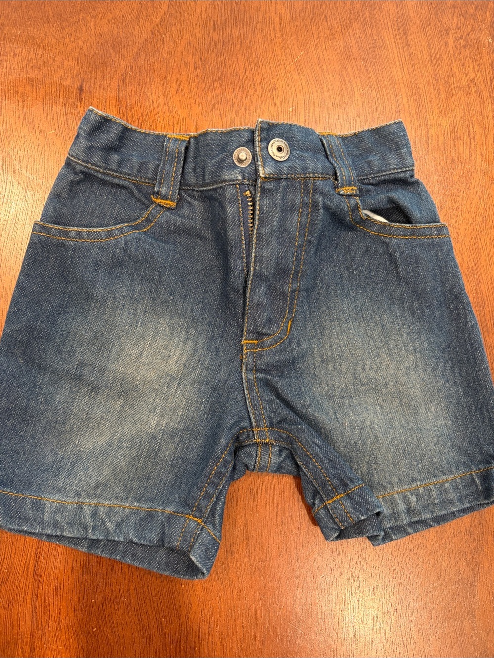 Calvin Klein Jeans Dark Blue Denim Kids Shorts